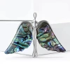 Trendy and elegant alloy shell large wing angel brooch, fashionable and versatile women's clothing brooch accessory pin Specification image